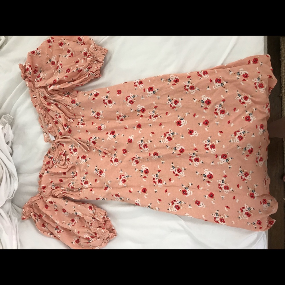 Babydoll off the shoulder dress